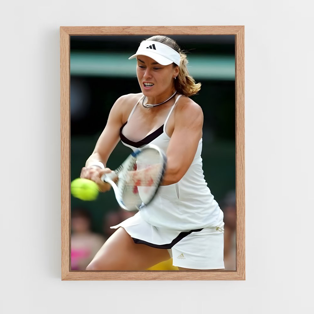 Poster Martina hingis swingue – affiche Tennis (vue 4)